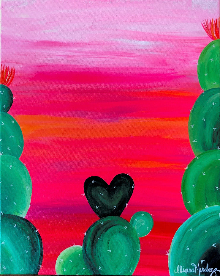 Nopales Enamorados Print