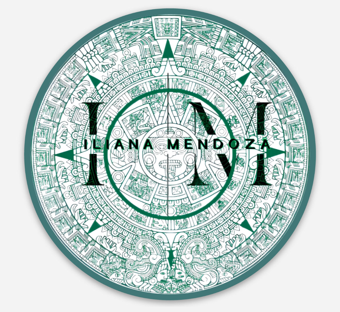 Iliana Mendoza Logo Sticker