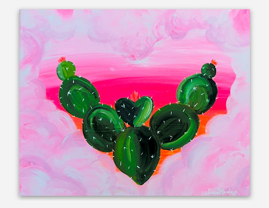 Nopal Enamorado Magnet
