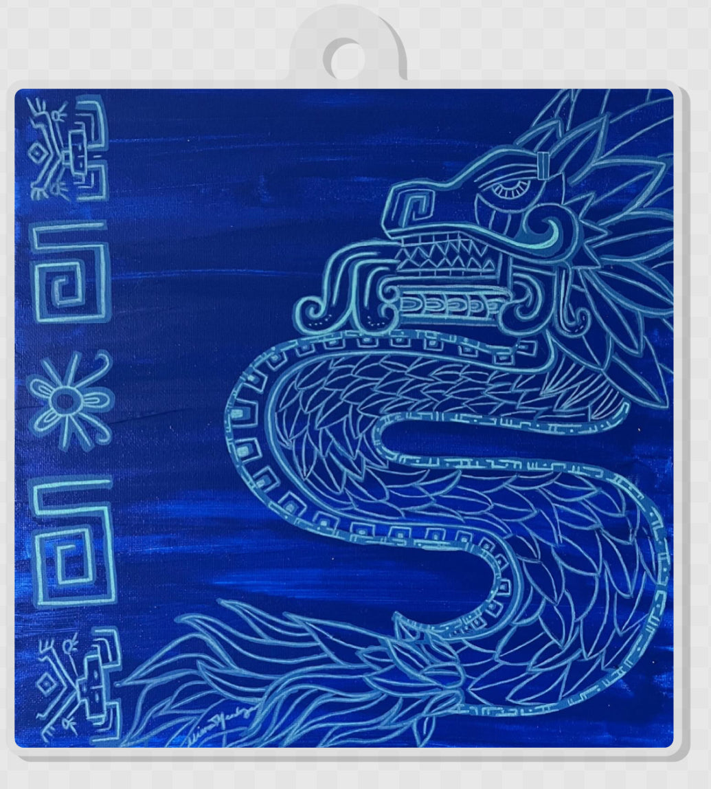 Quetzalcoatl Keychain