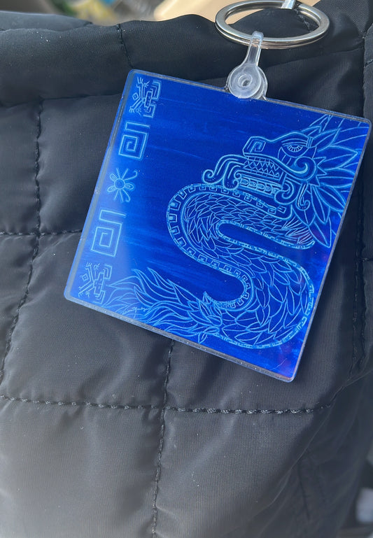 Quetzalcoatl Keychain